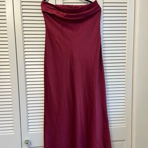 Amazon strapless maxi dress